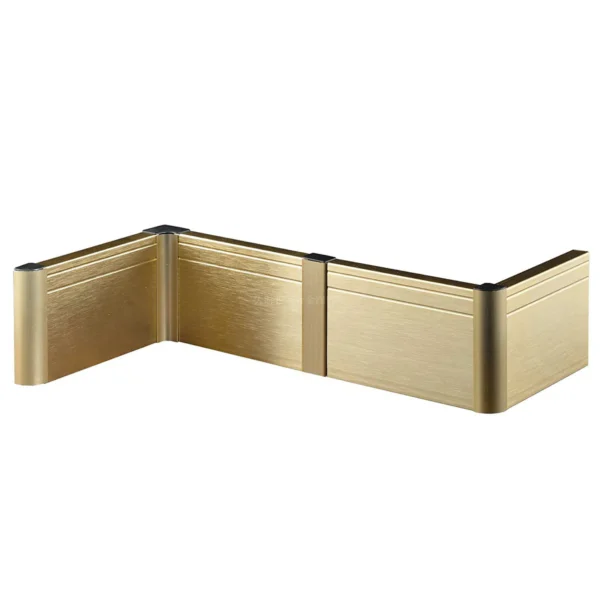 Rodapié de Aluminio