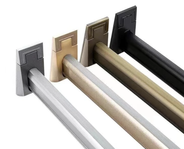 stainless steel vs aluminum closet rod