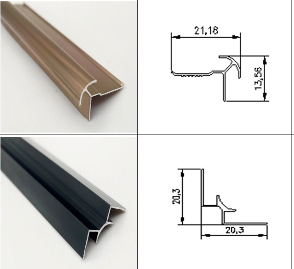 aluminum corner