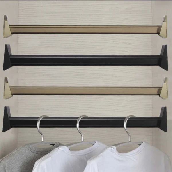 Barra de Aluminio para Perchas de Armario