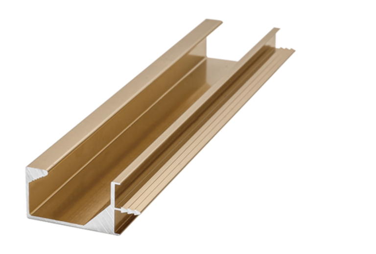 g shape aluminum handle