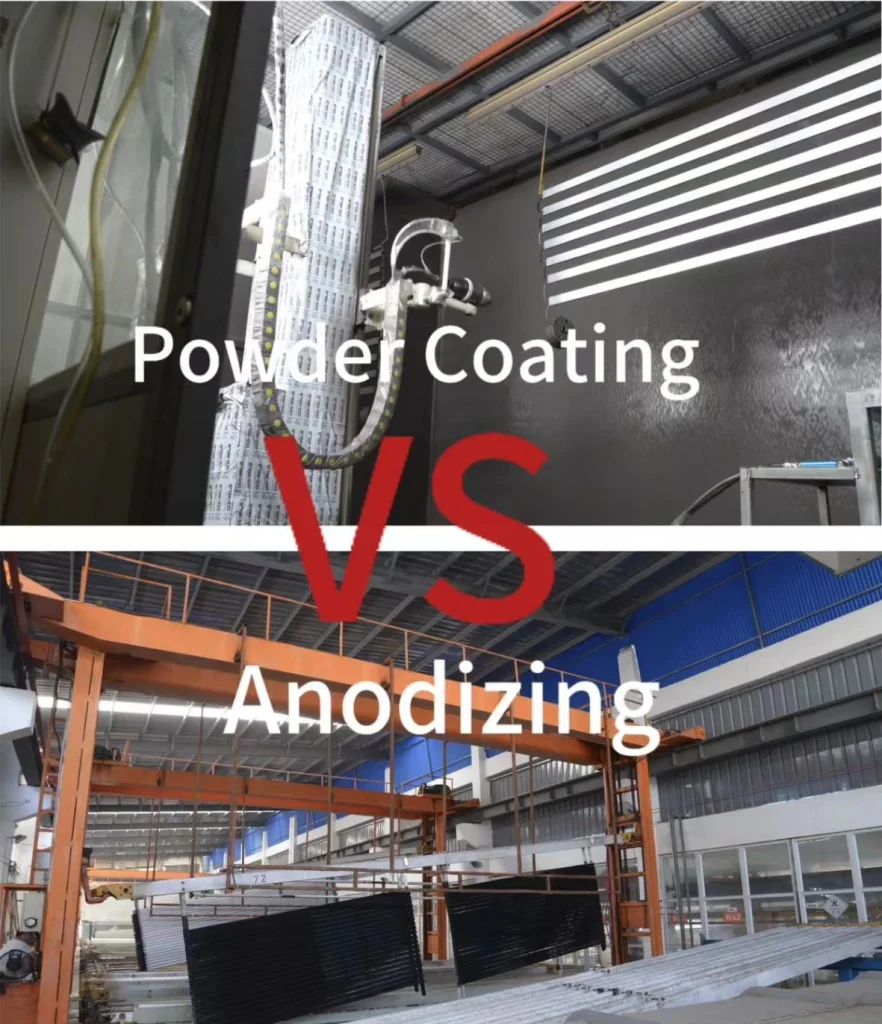 Comparison of Powder Coating vs Anodizing Processes for Aluminum Finishing