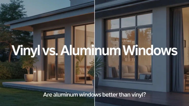 vinyl vs aluminum windows